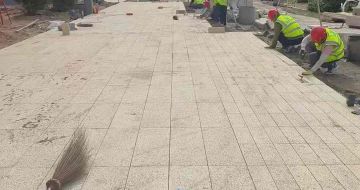 哈密黄金麻荔枝面地铺案例