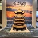 哈密仿古石文创作品-黄鹤楼