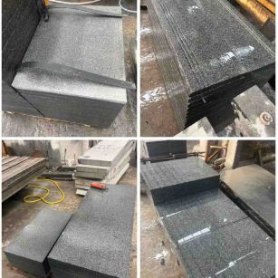 哈密 芝麻黑地铺石材