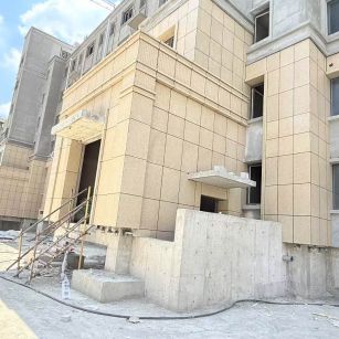 哈密 黄金麻干挂，工地实拍