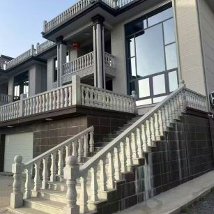 哈密 芝麻白别墅阳台栏杆，楼梯栏杆