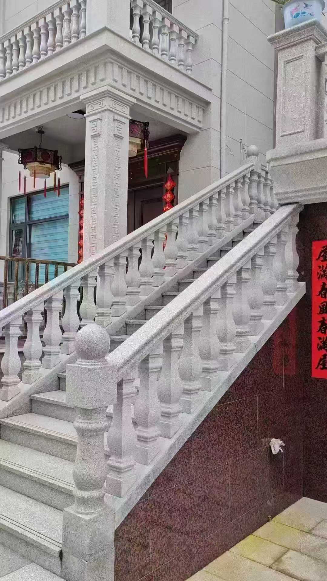 哈密 天然石材 阳台庭院护栏、栏杆