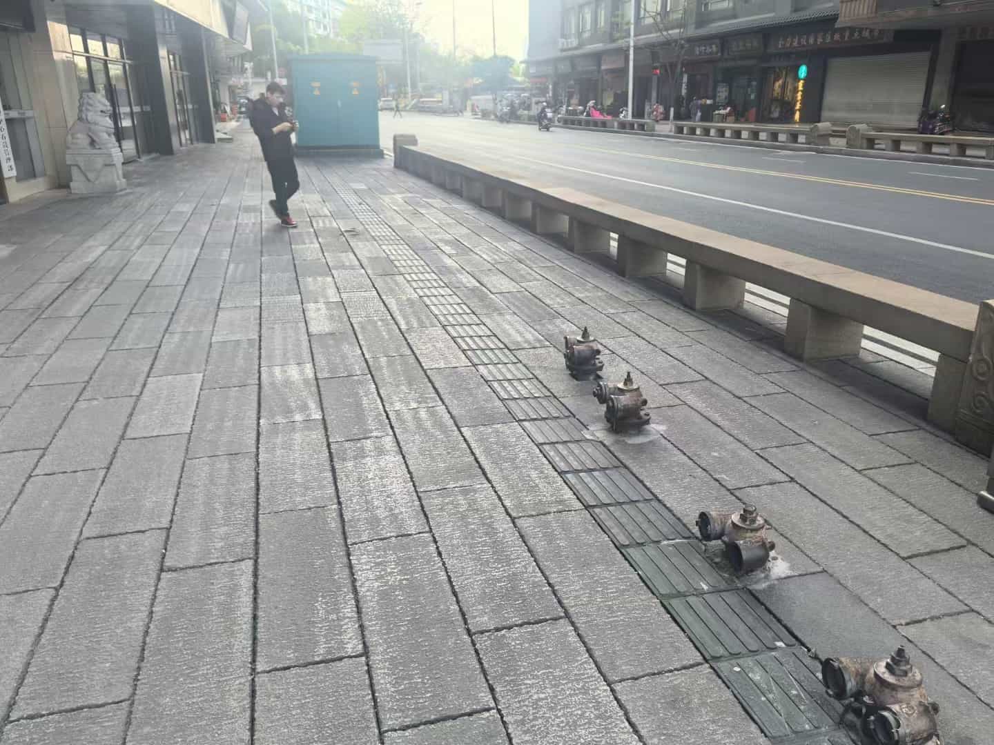 哈密仿古石铺装效果
