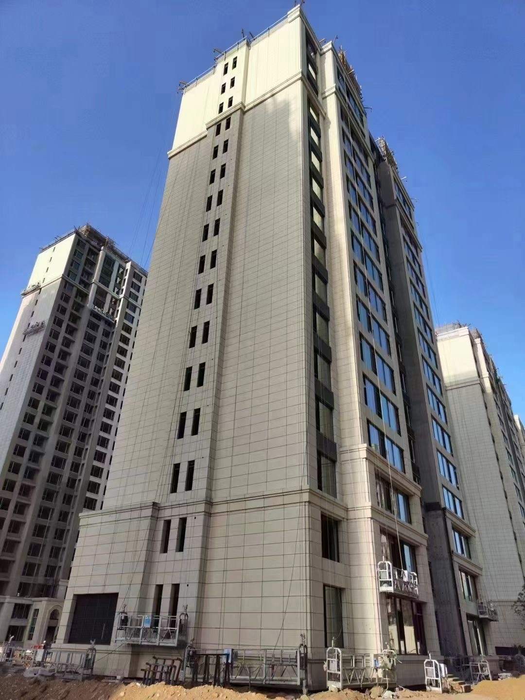 哈密黄金麻高端小区，外墙干挂