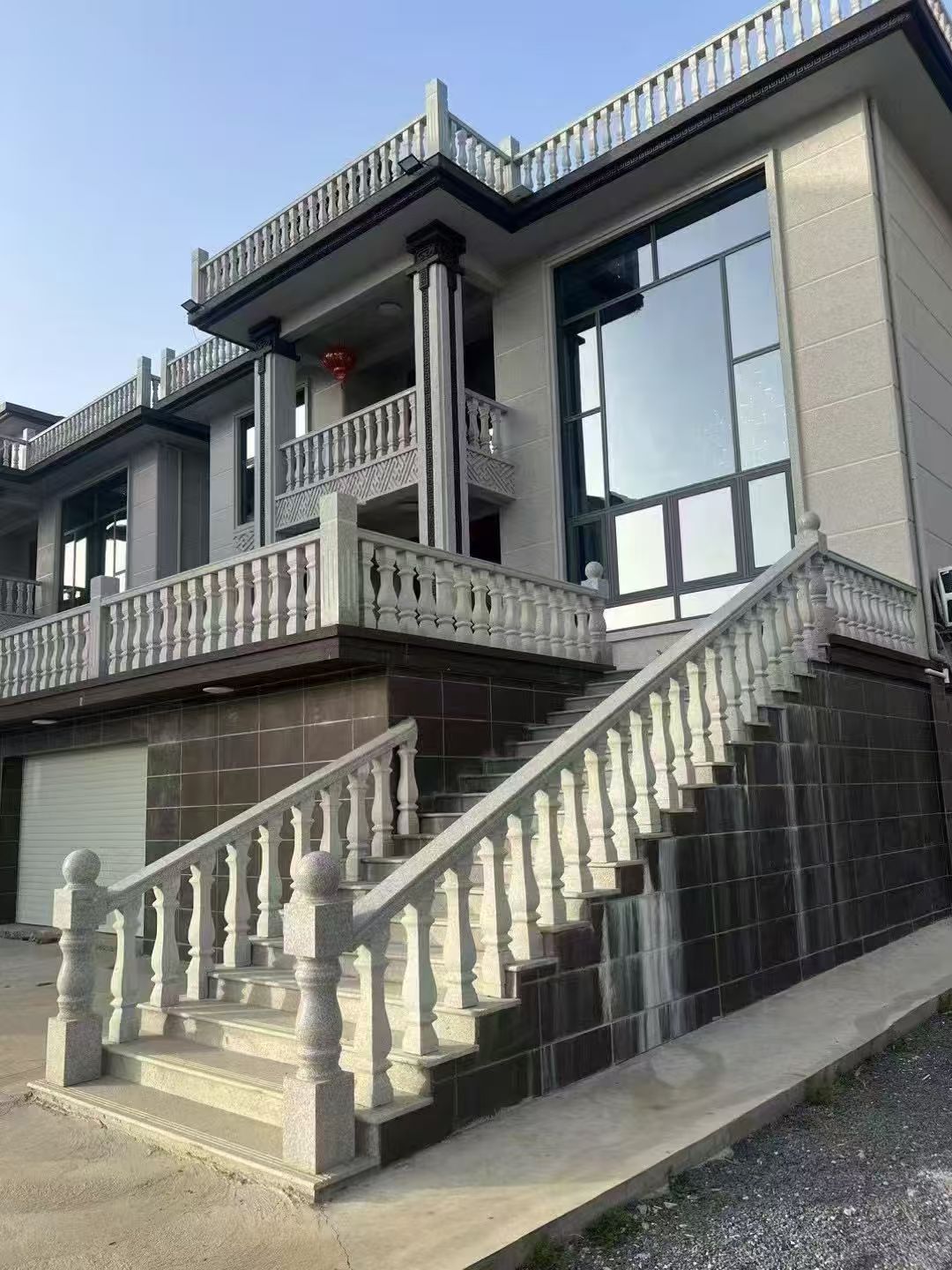 哈密 芝麻白别墅阳台栏杆，楼梯栏杆
