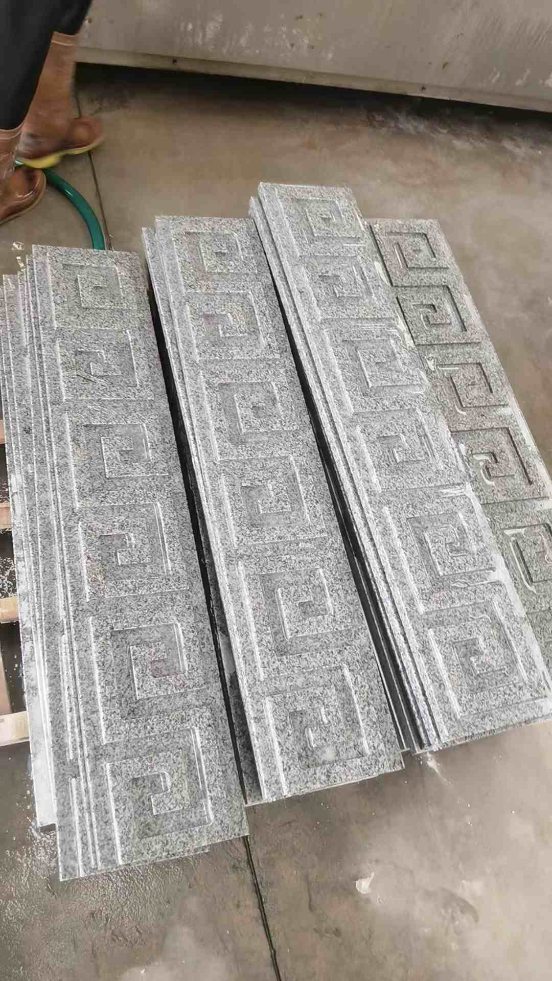 哈密 别墅回纹线条，雕刻