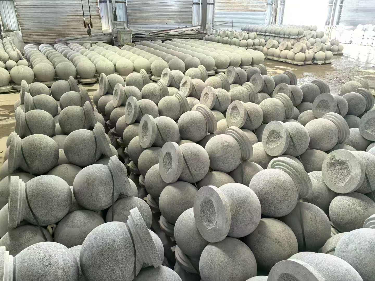 哈密石材挡车球